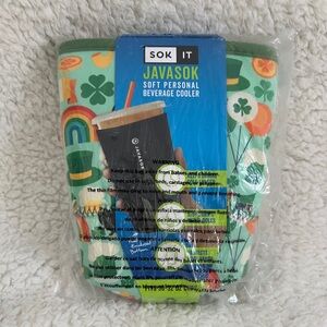 Sok-It, Javasok Iced Coffee & Cold Soda, Insulated Neoprene Cup/Sleeve ☘️